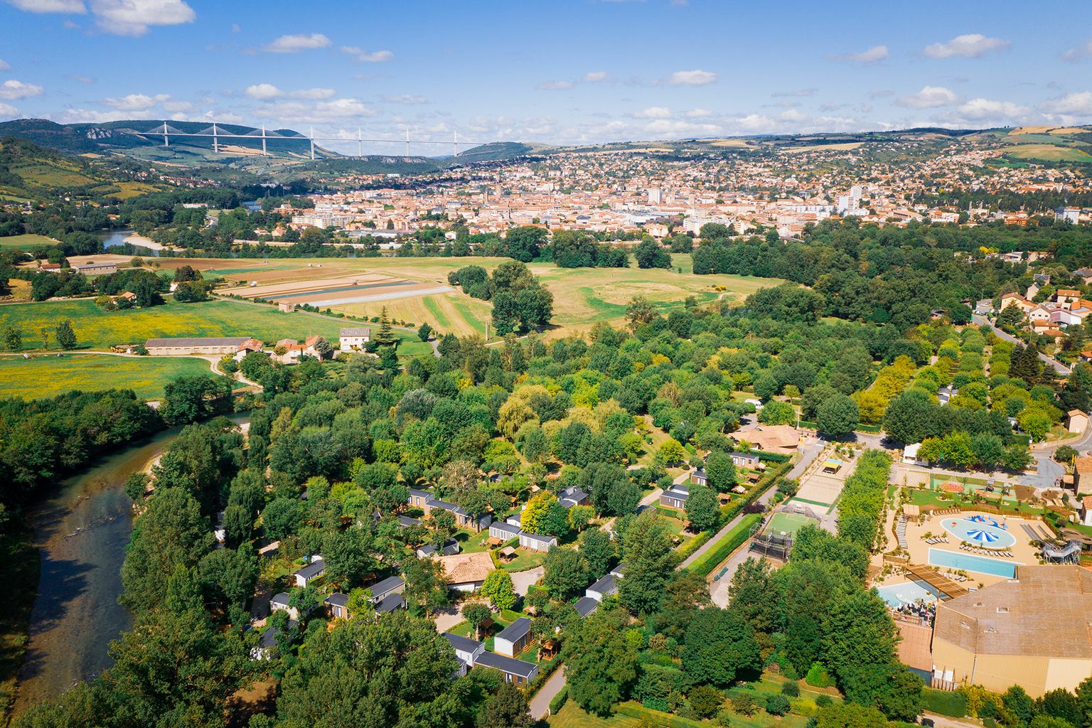 Vakantie naar Camping Sandaya Les Rivages in Millau in Frankrijk