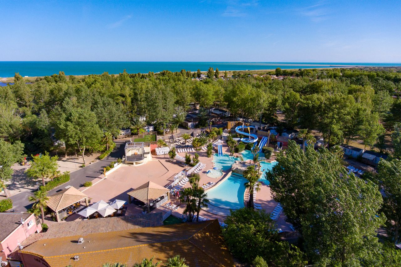 Vakantie naar Camping Sandaya Les Vagues in Valras Plage in Frankrijk