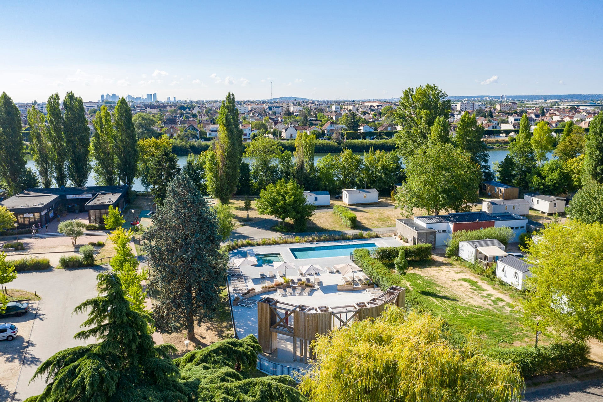 Vakantie naar Camping Sandaya Paris Maisons Laffitte in Yvelines in Frankrijk