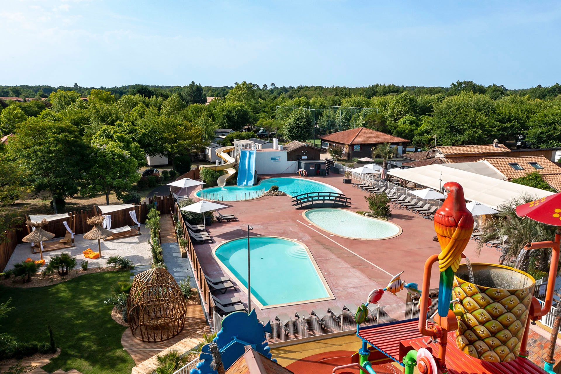 Vakantie naar Camping Sandaya Sanguinet Plage in Landes in Frankrijk