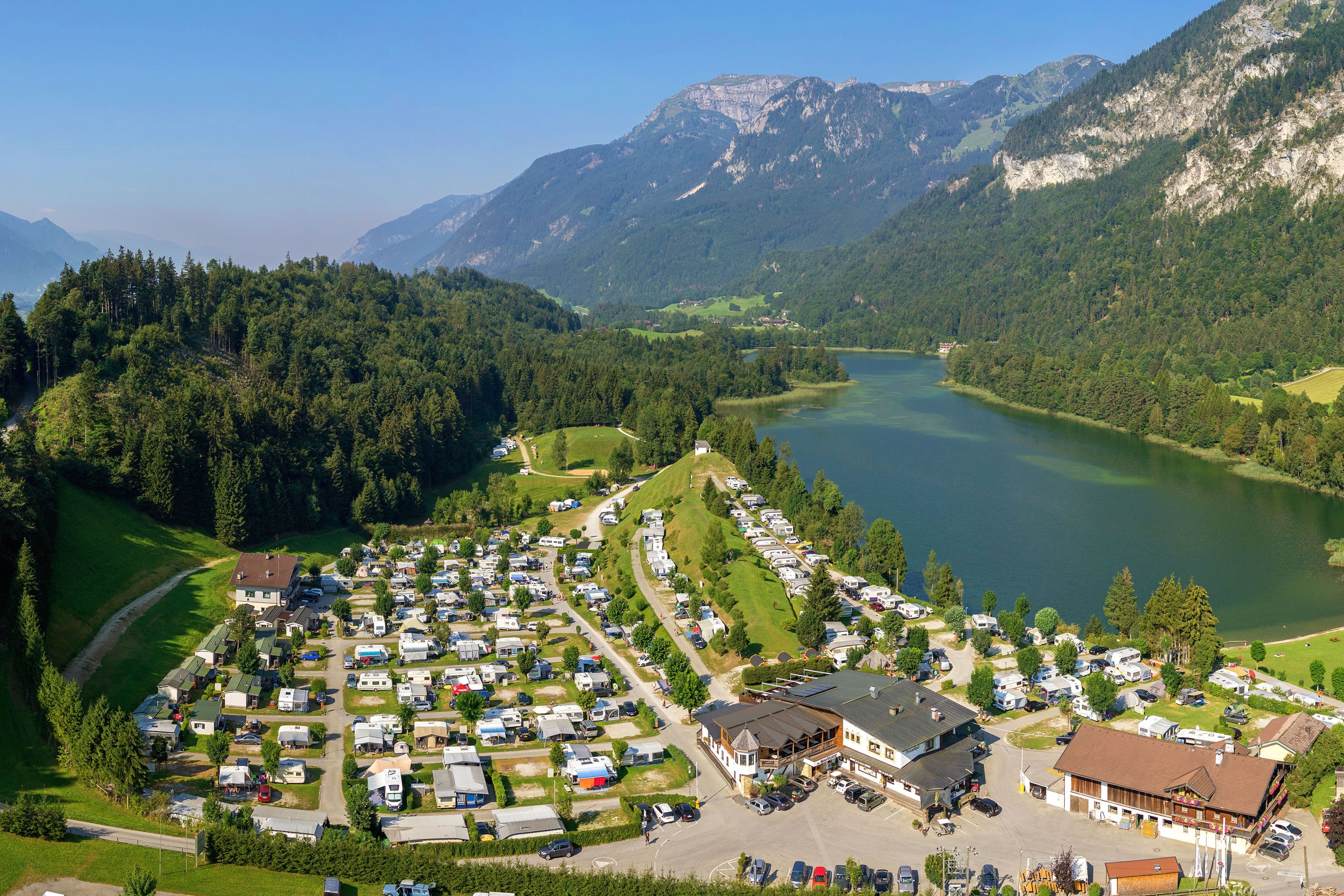 Vakantie naar Camping Seeblick Toni in Tirol in Oostenrijk