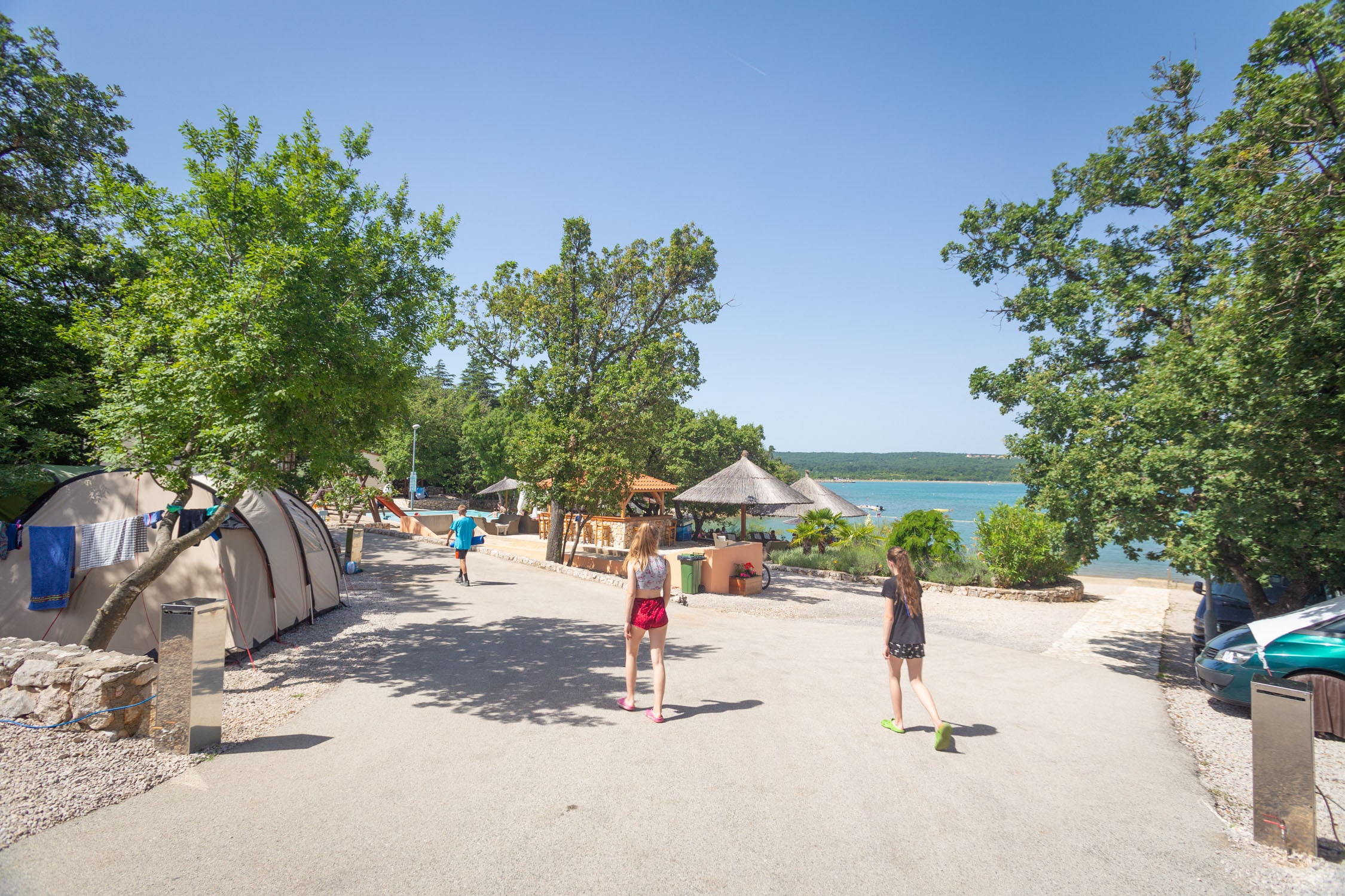 Vakantie naar Camping Slamni in Primorje Gorski Kotar in Kroatië