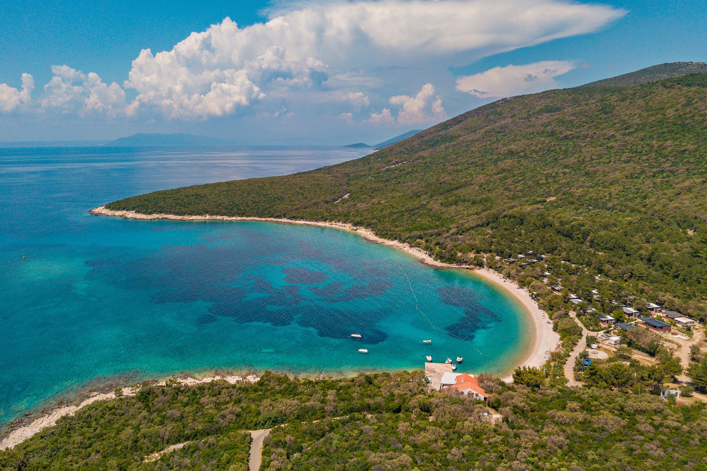 Vakantie naar Camping Slatina in Primorje Gorski Kotar in Kroatië