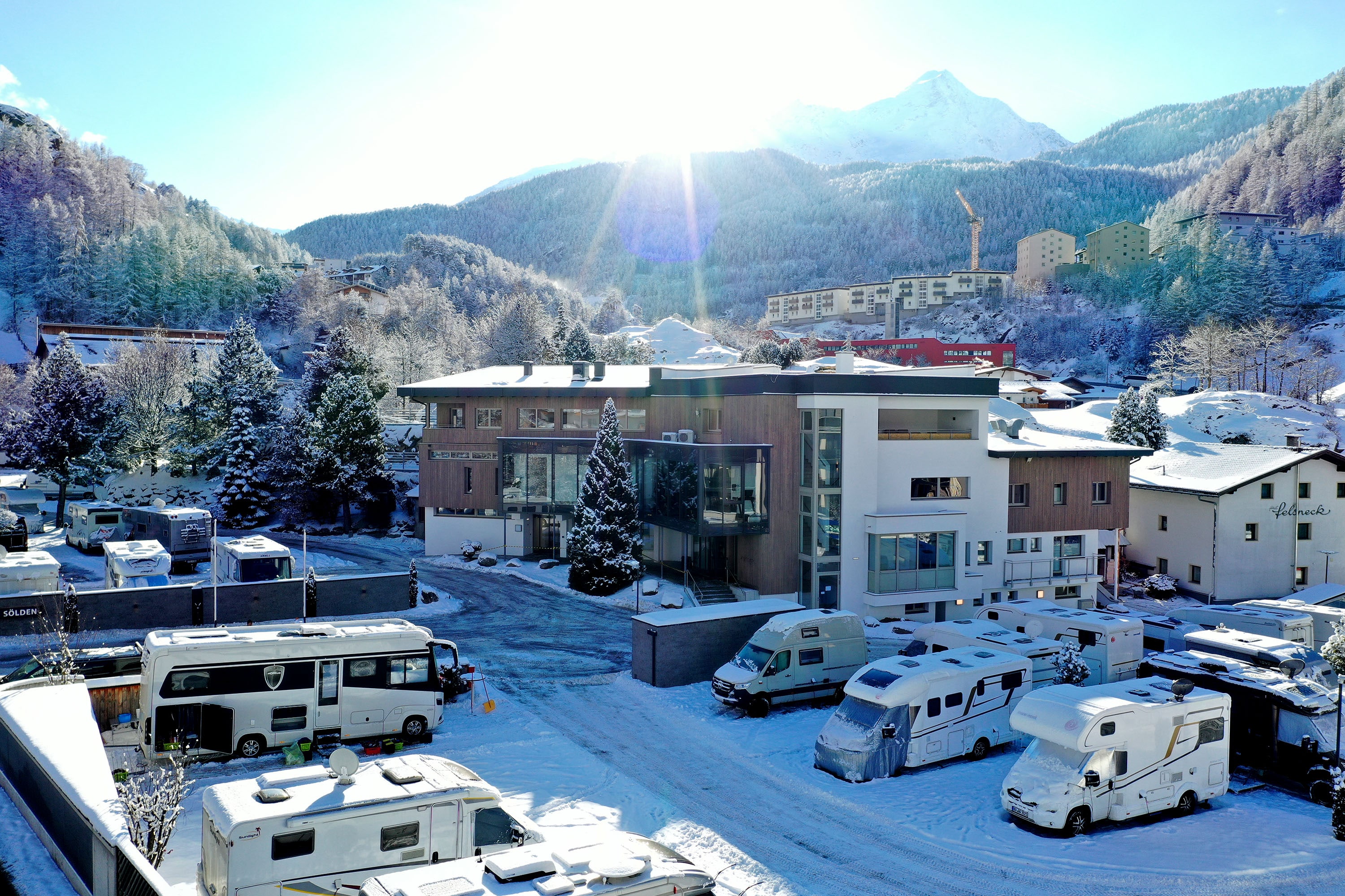 Vakantie naar Camping Sölden in Tirol in Oostenrijk