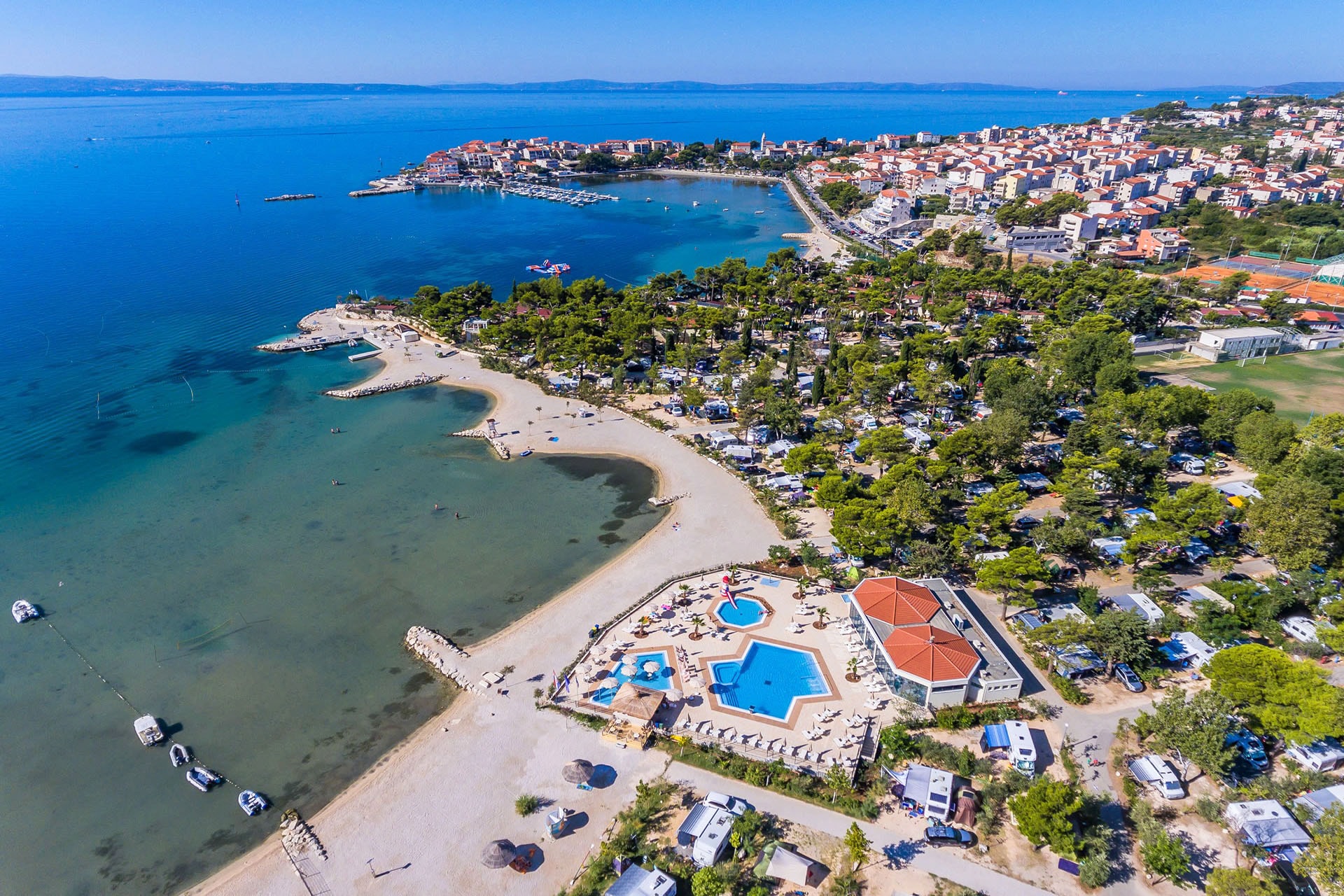 Vakantie naar Camping Stobrec Split in Stobreč in Kroatië