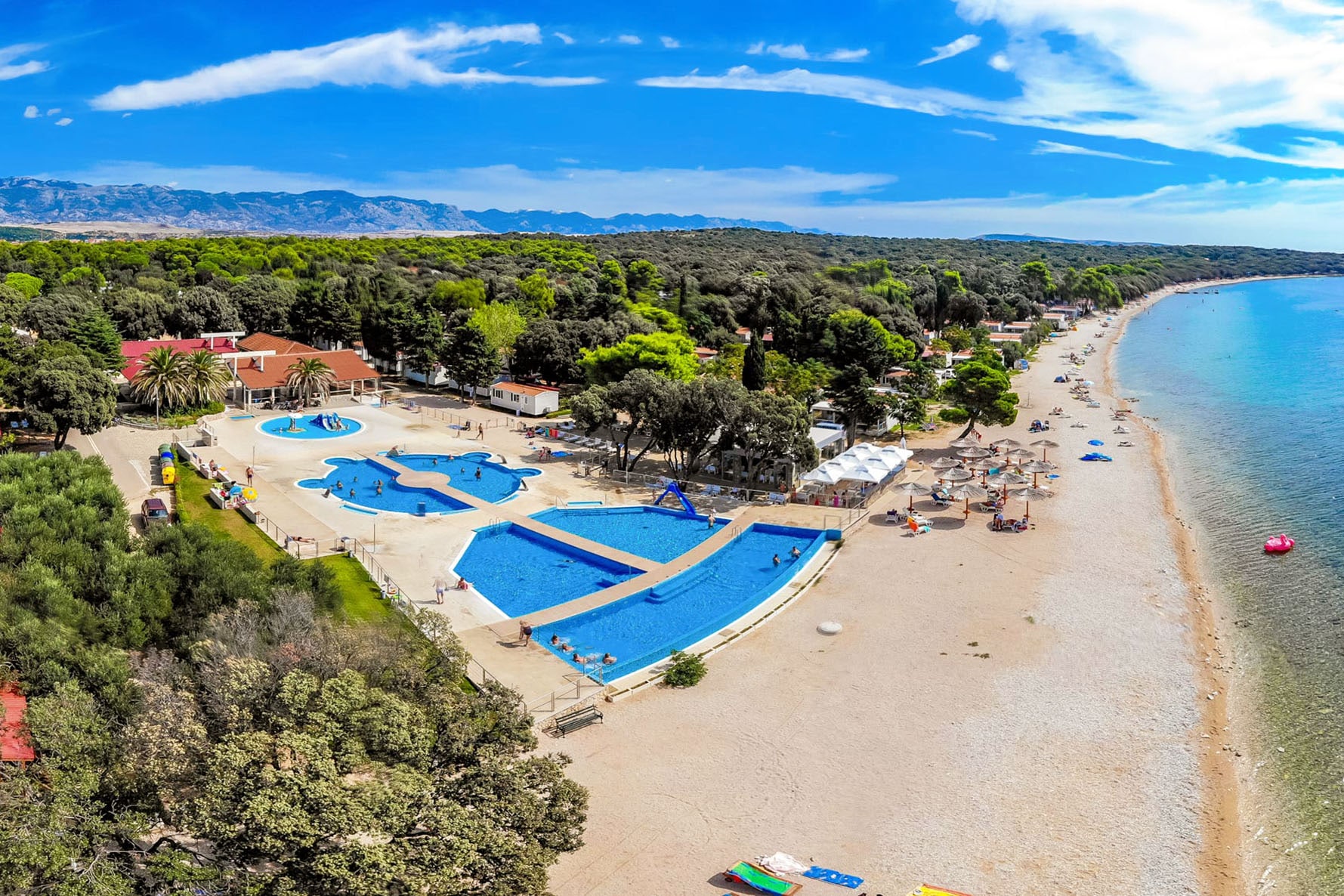 Vakantie naar Camping Strasko in Novalja in Kroatië