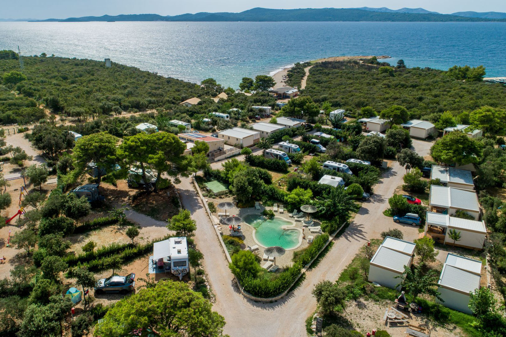 Vakantie naar Camping Ugljan Resort in Zadar in Kroatië