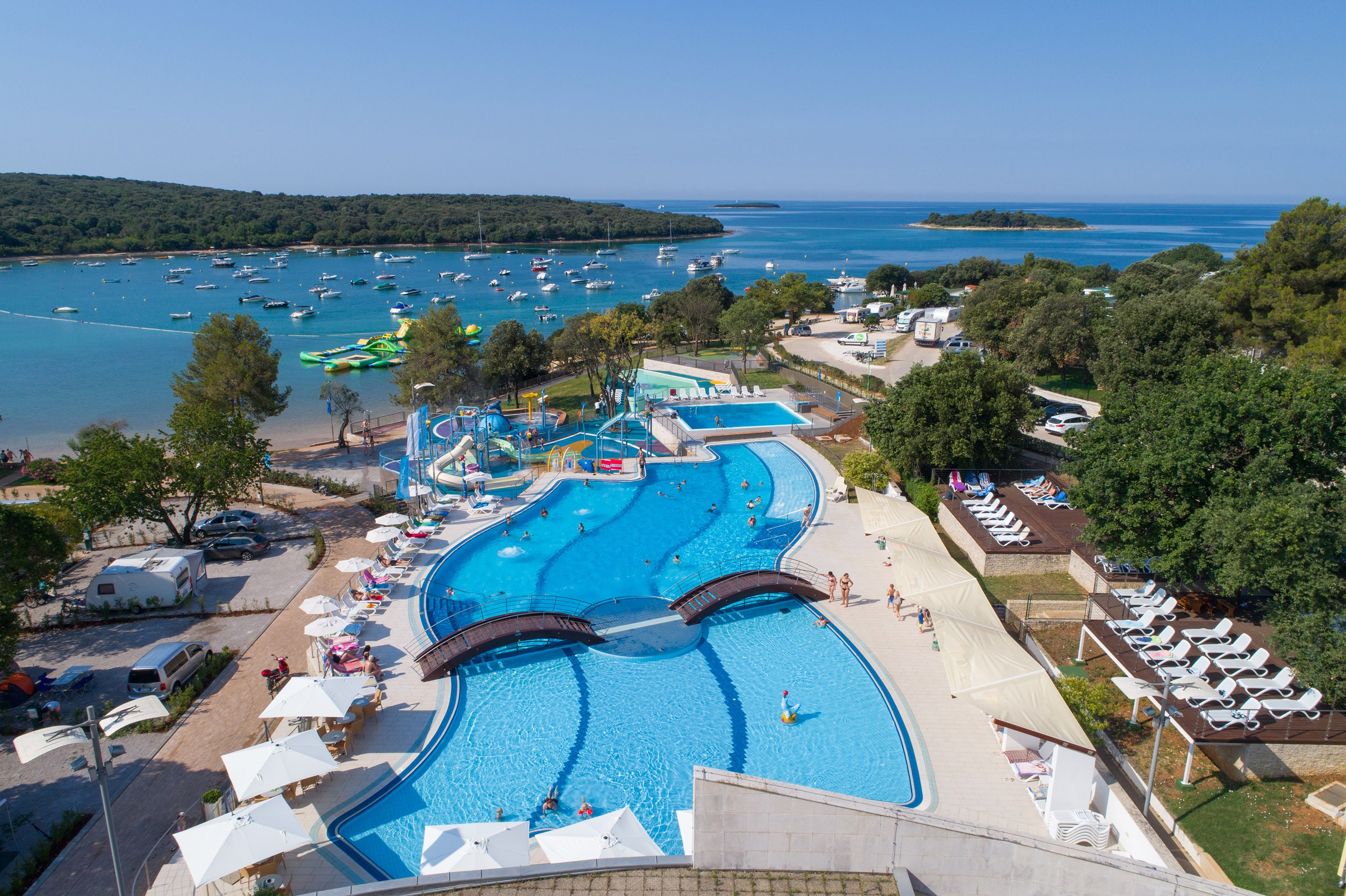 Vakantie naar Camping Veštar in Istrië in Kroatië