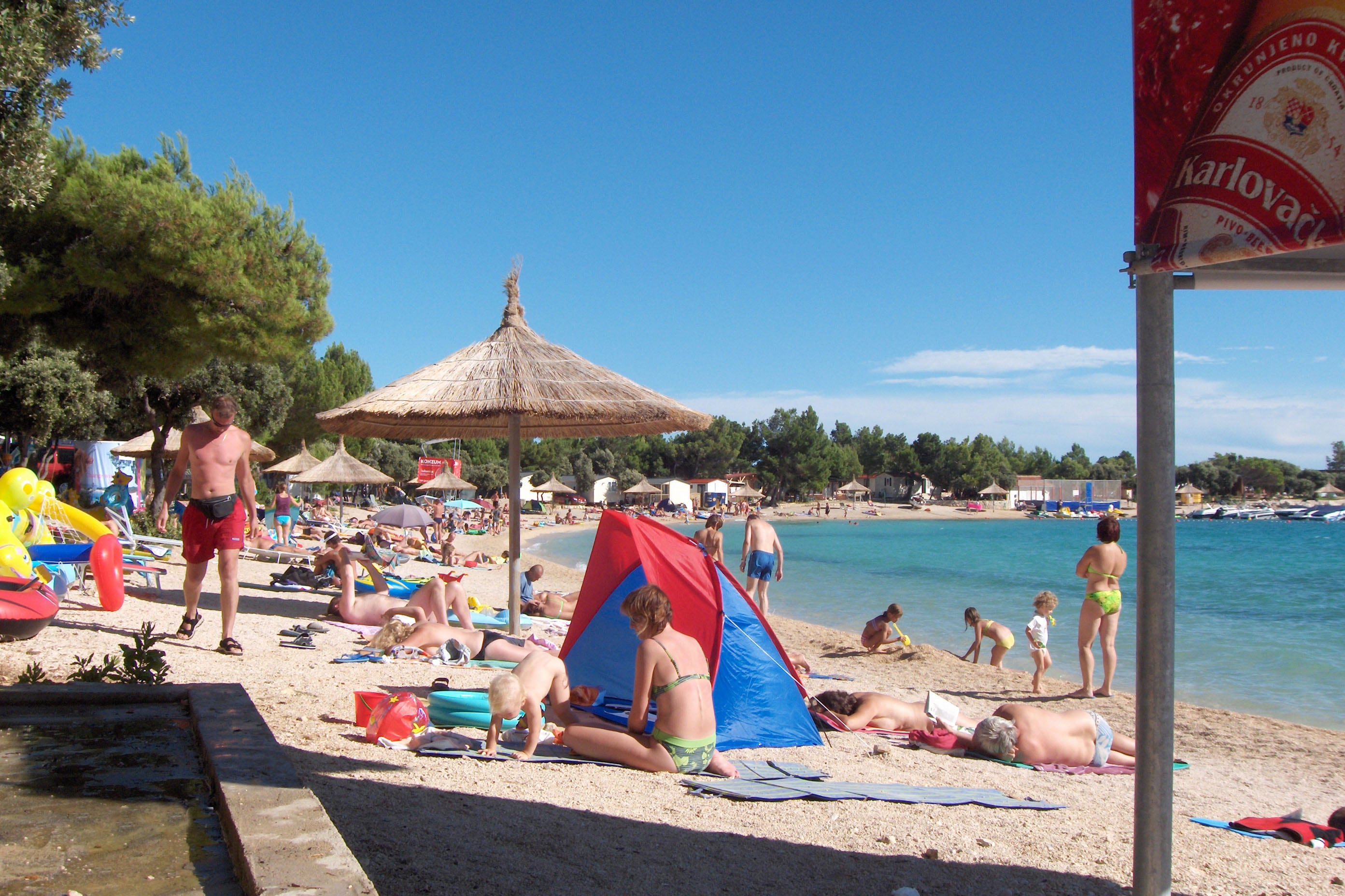 Vakantie naar Camping Village Šimuni in Kolan in Kroatië