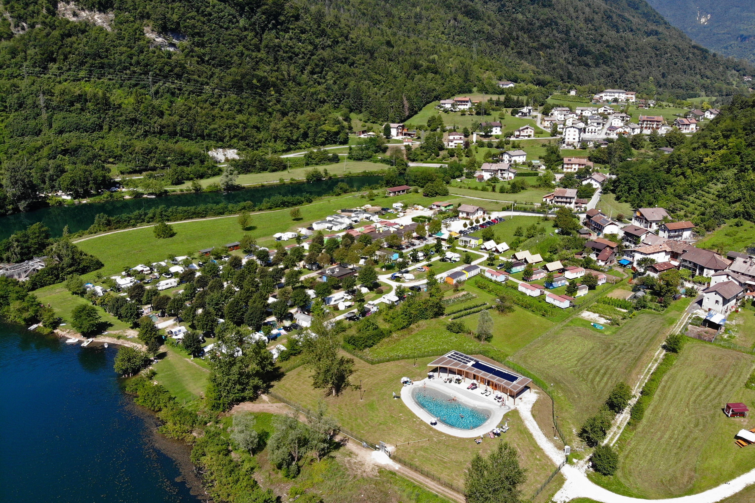 Vakantie naar Camping Village Lago Arsiè in Belluno in Italië