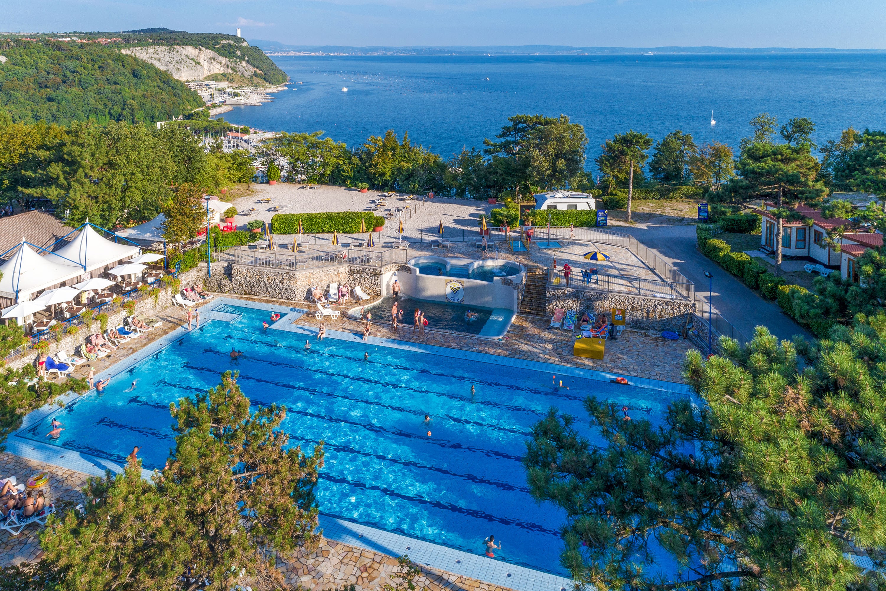 Vakantie naar Camping Village Mare Pineta in Triëst in Italië