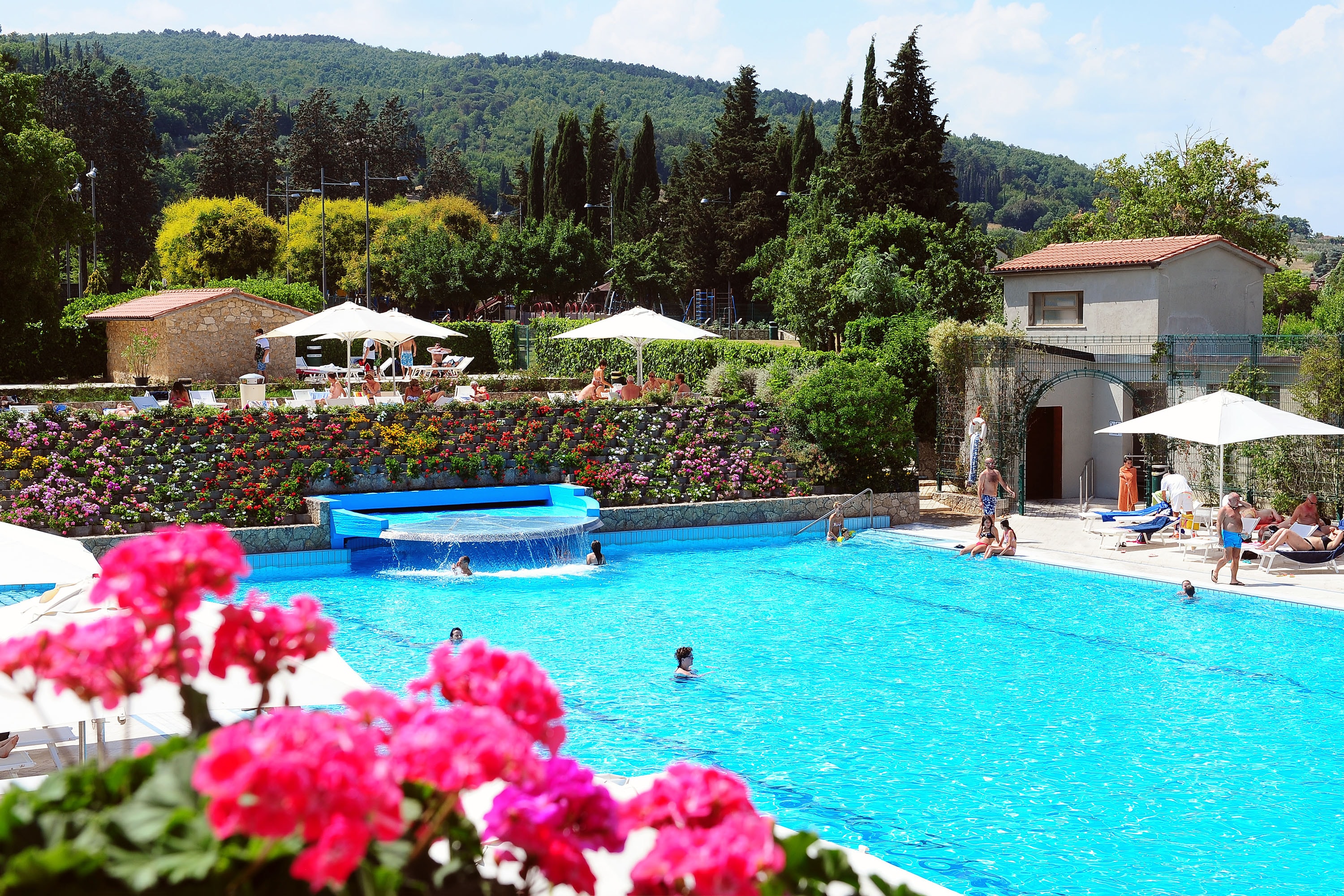 Vakantie naar Camping Village Parco delle Piscine in Siena in Italië