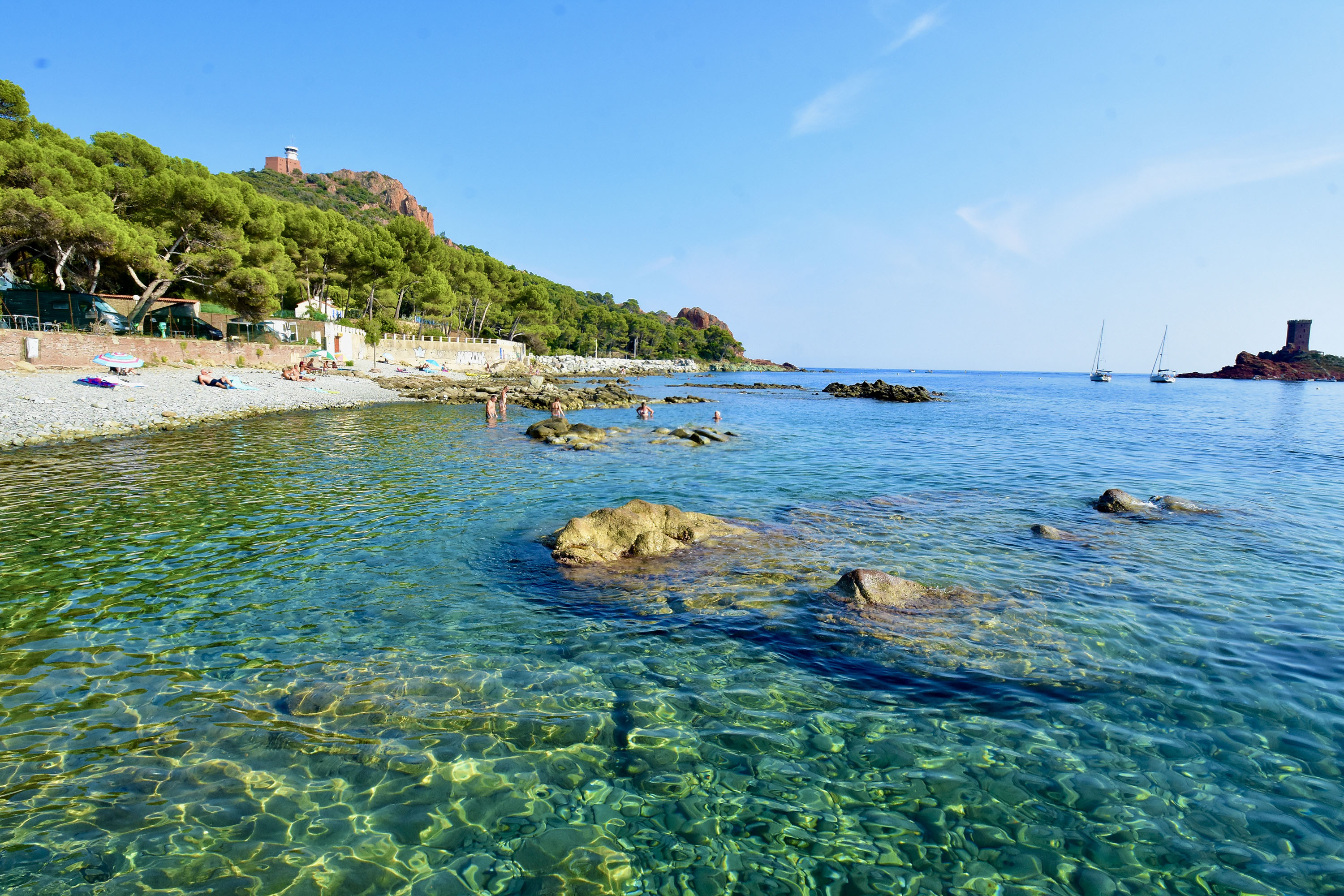 Vakantie naar Camping Yelloh! Village La Plage du Dramont in Var in Frankrijk