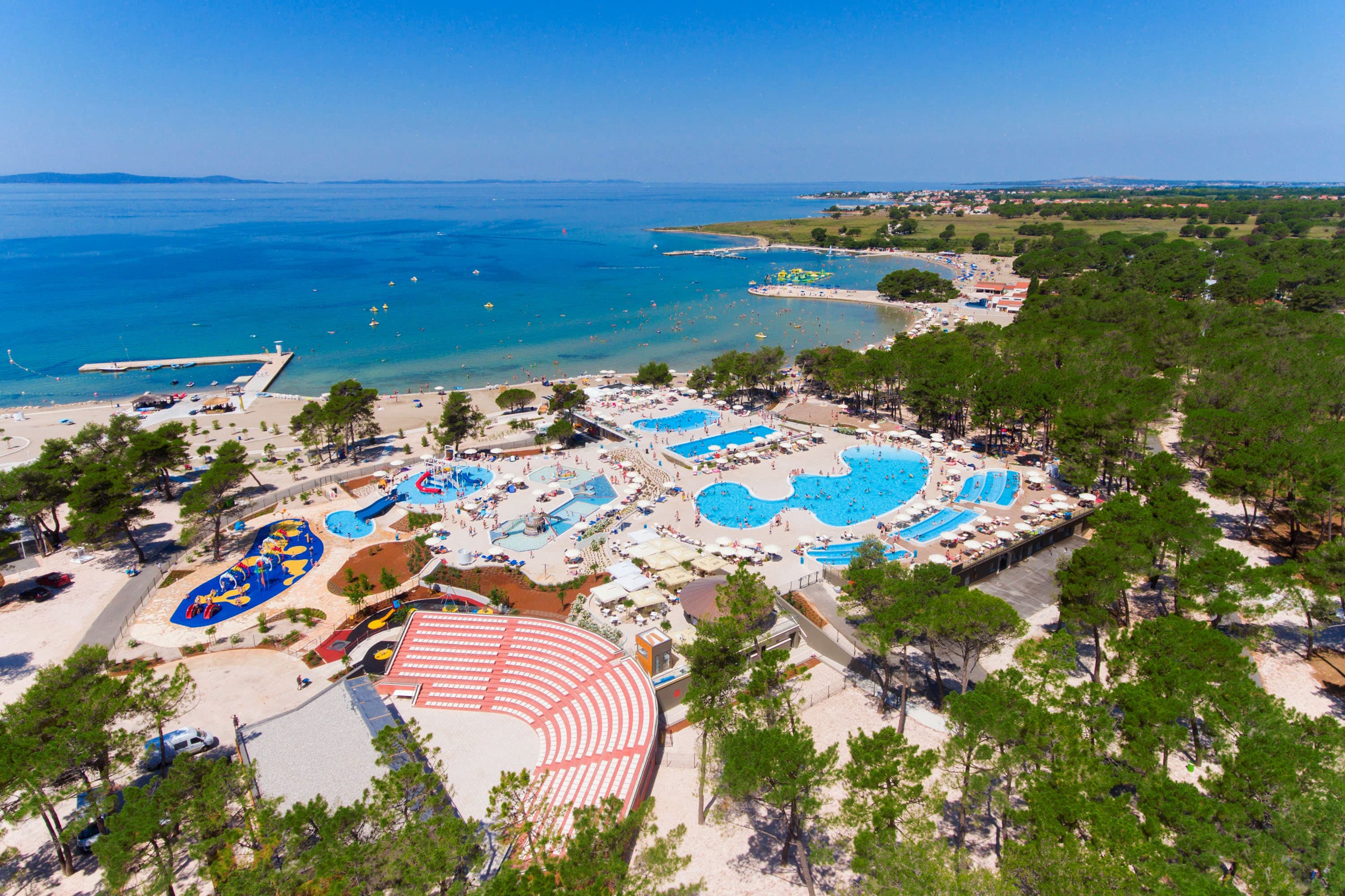 Vakantie naar Camping Zaton Holiday Resort in Zaton in Kroatië