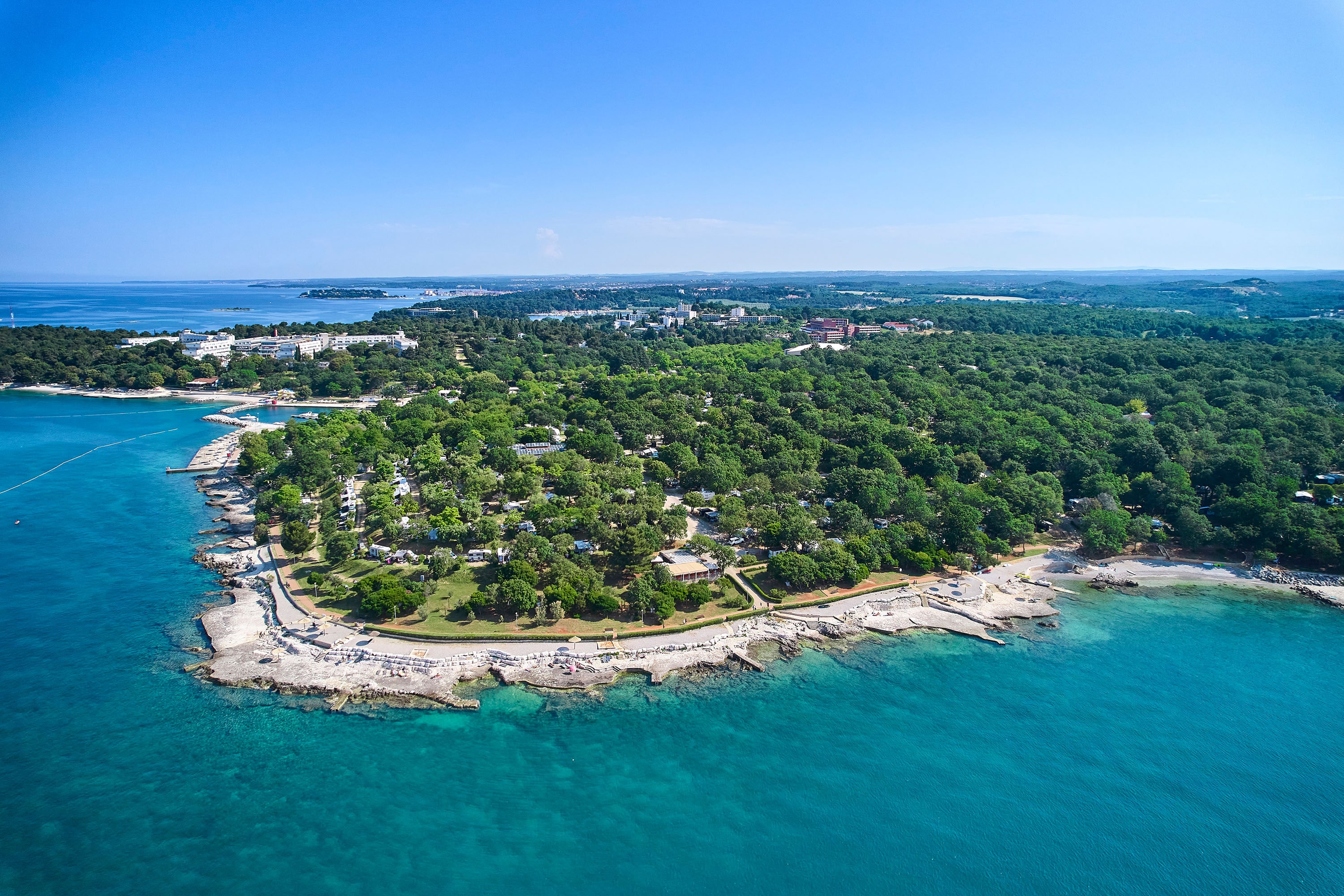 Vakantie naar Camping Zelena Laguna in Istrië in Kroatië