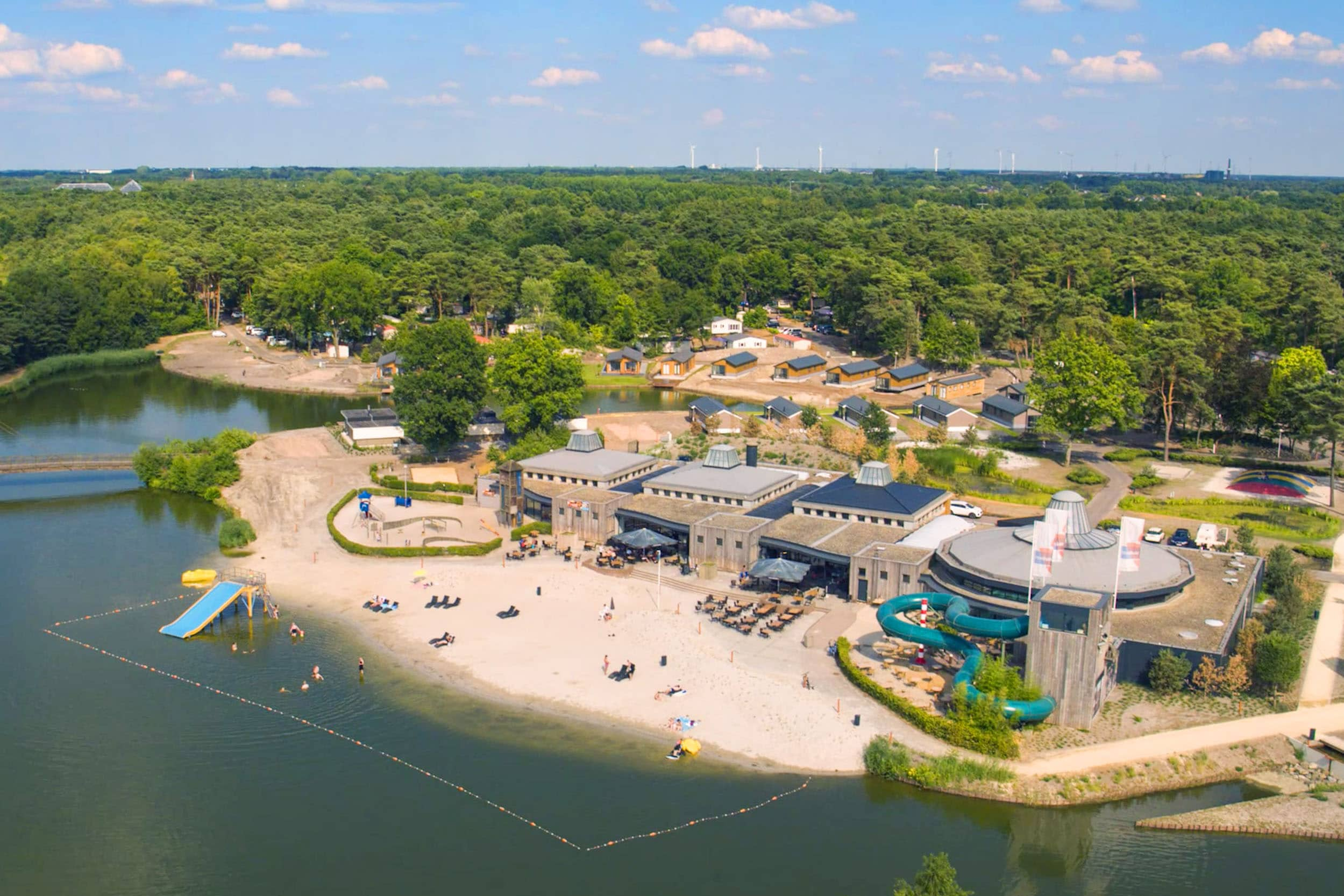 Vakantie naar EuroParcs Zilverstrand in Mol in België