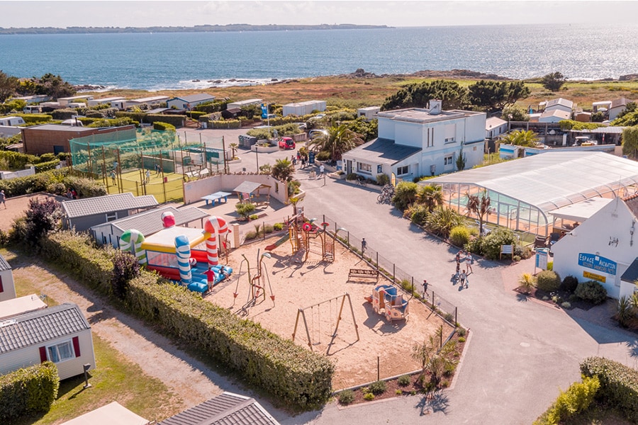 Vakantie naar Flower Camping de La Pointe du Talud in Morbihan in Frankrijk