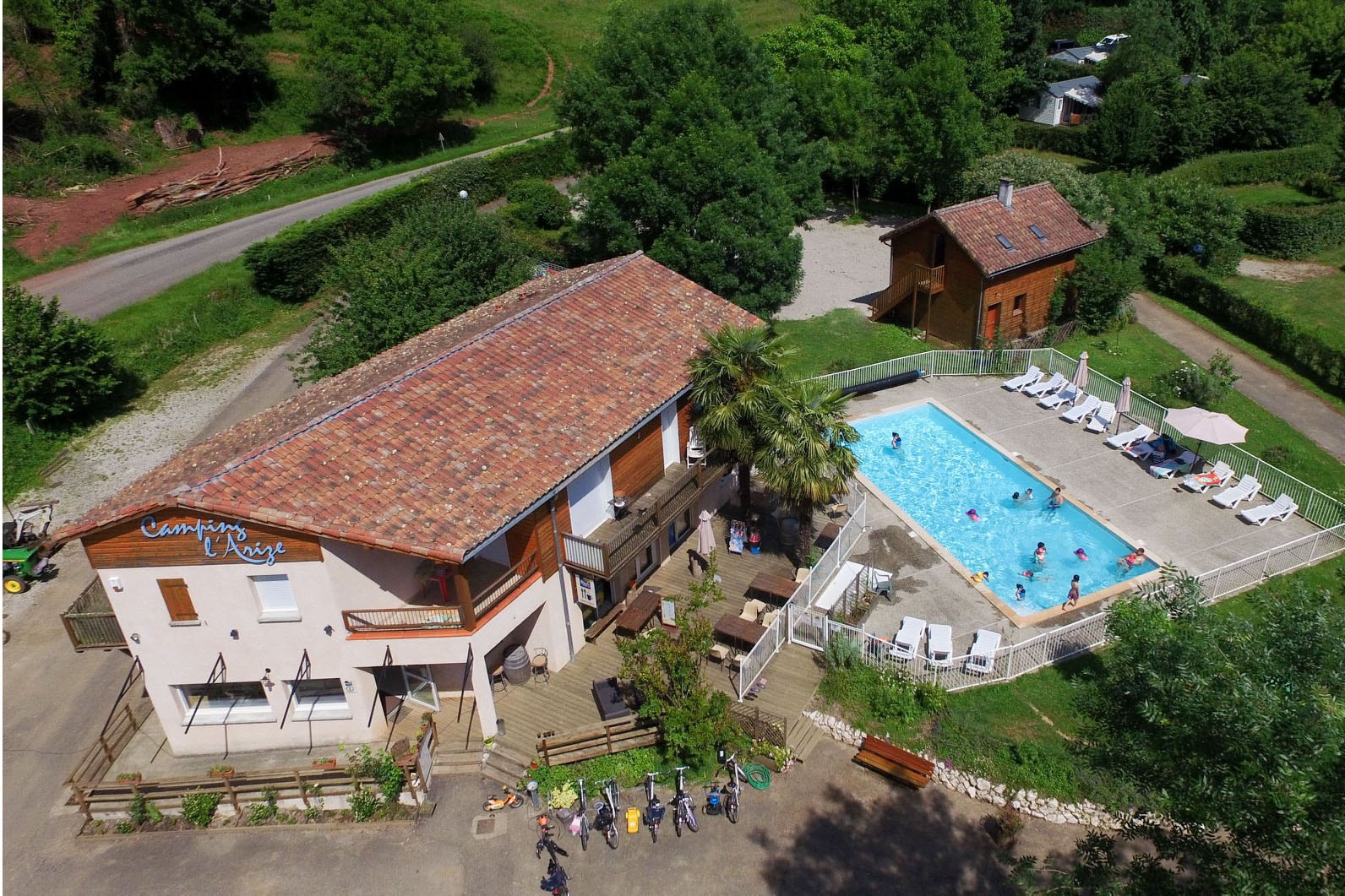 Vakantie naar Flower Camping L'Arize in Ariège in Frankrijk