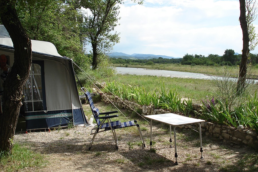 Vakantie naar Flower Camping Les Rives de l'Aygues in Drôme in Frankrijk