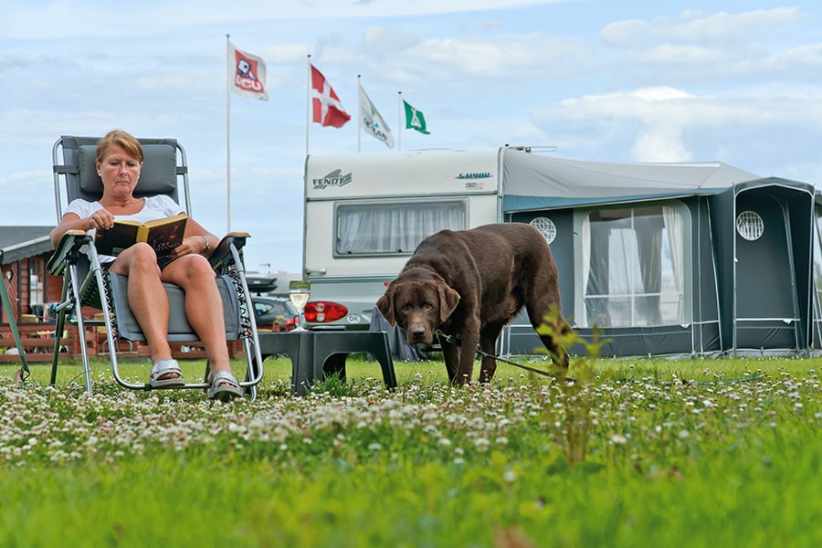 Vakantie naar Hygge Strand Camping in Midden Jutland in Denemarken