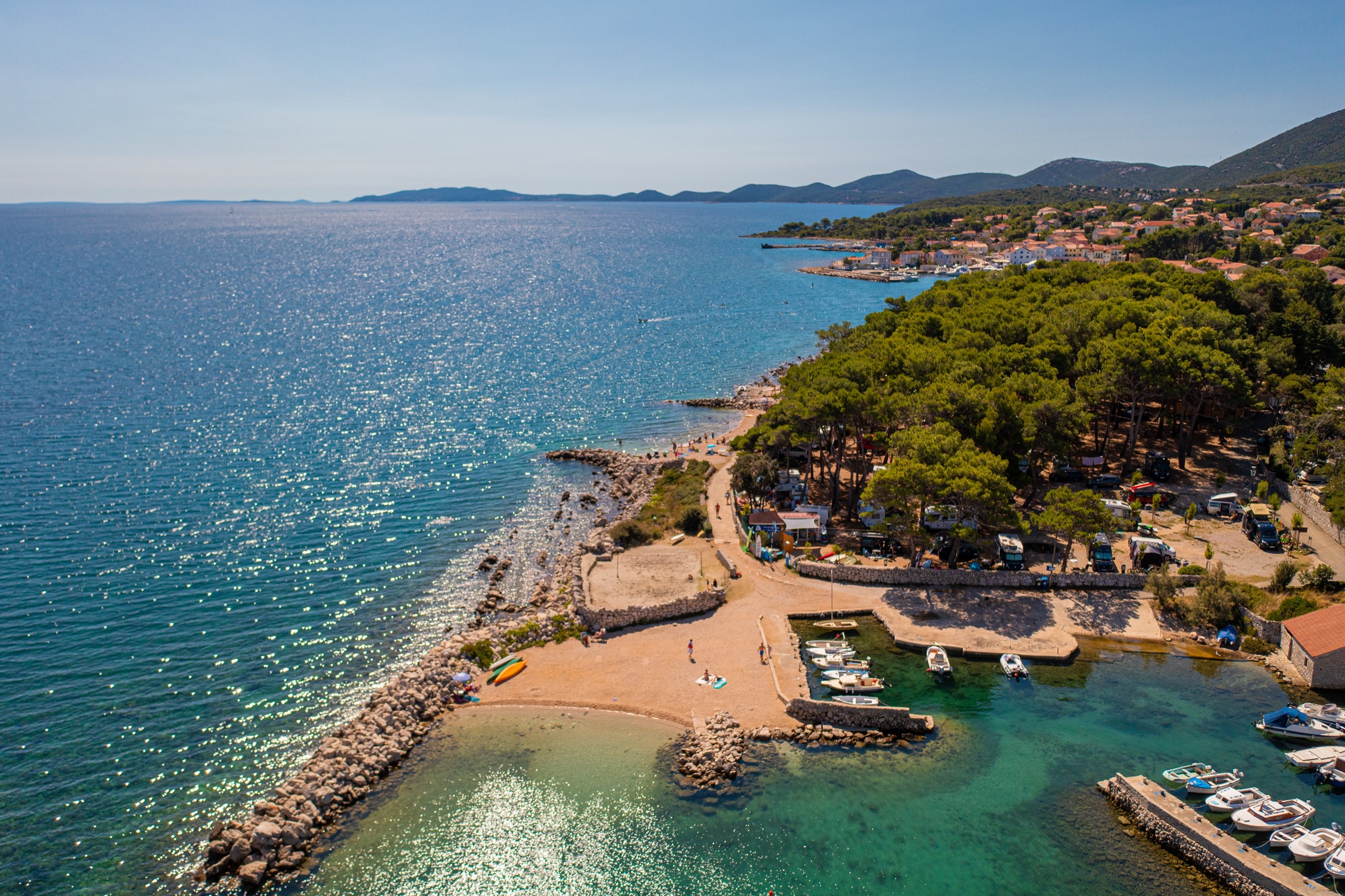 Vakantie naar Kamp Rapoca in Primorje Gorski Kotar in Kroatië