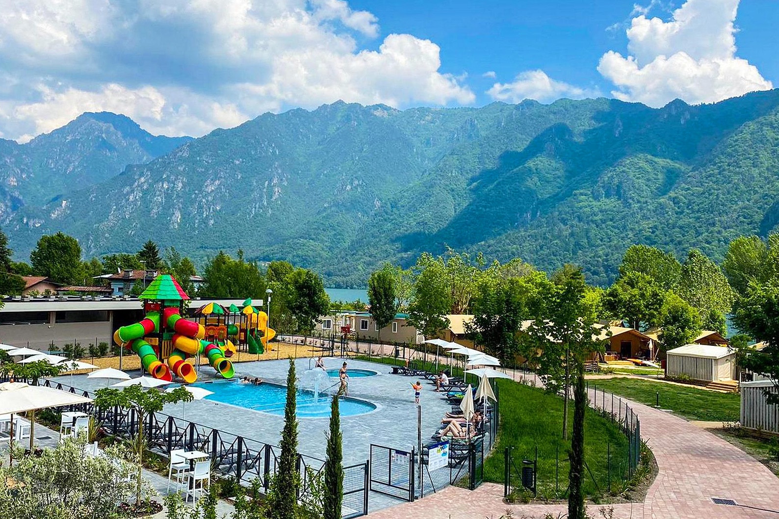 Vakantie naar Lago Idro Glamping Boutique in Brescia in Italië