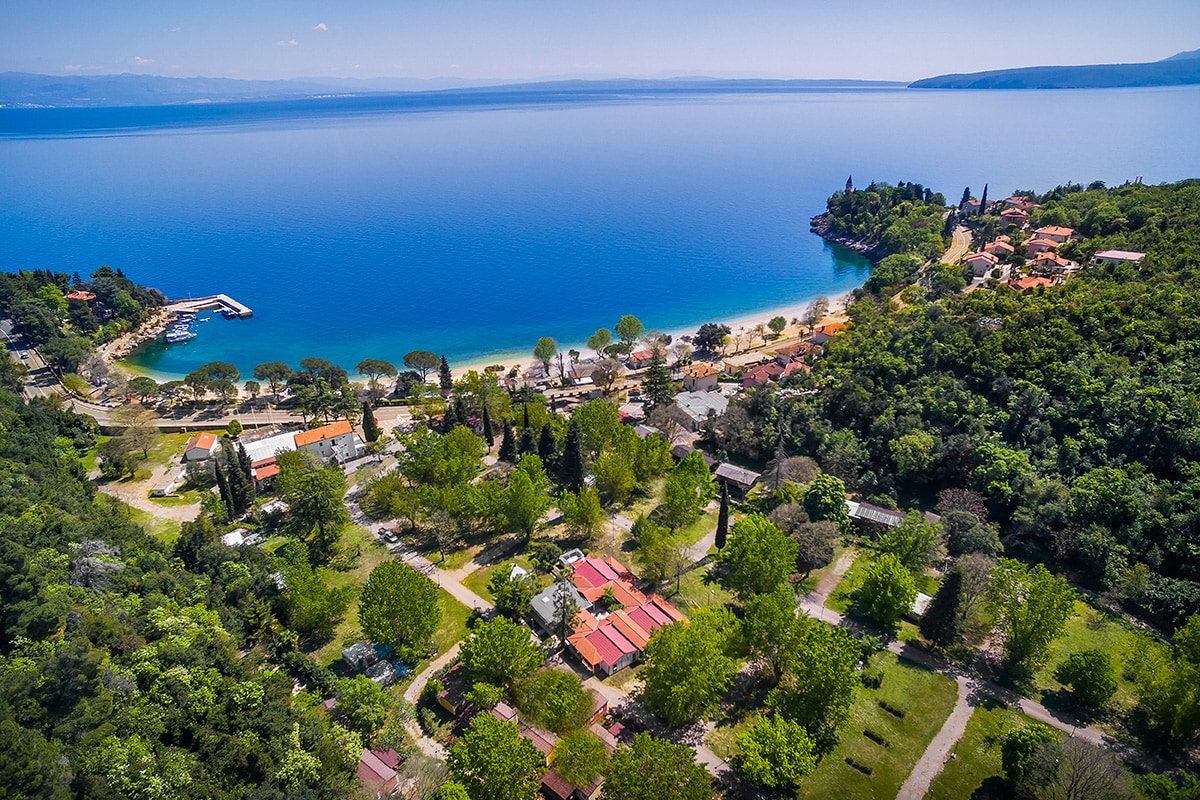 Vakantie naar Mobile Homes Camping Resort Medveja in Primorje Gorski Kotar in Kroatië