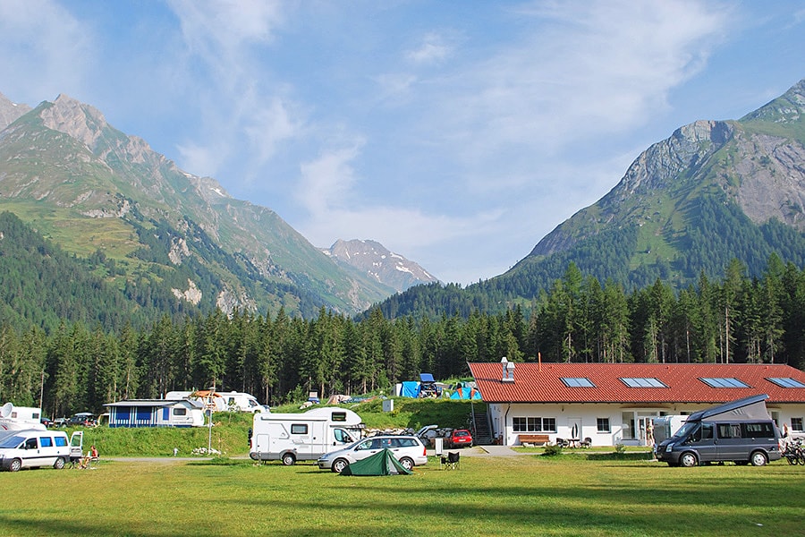 Vakantie naar Nationalpark Camping Kals in Tirol in Oostenrijk