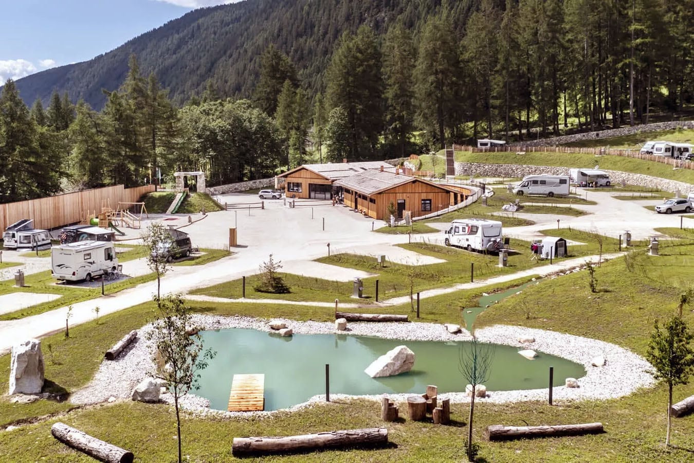 Vakantie naar Natur Camping Lärchwiese in Pordenone in Italië