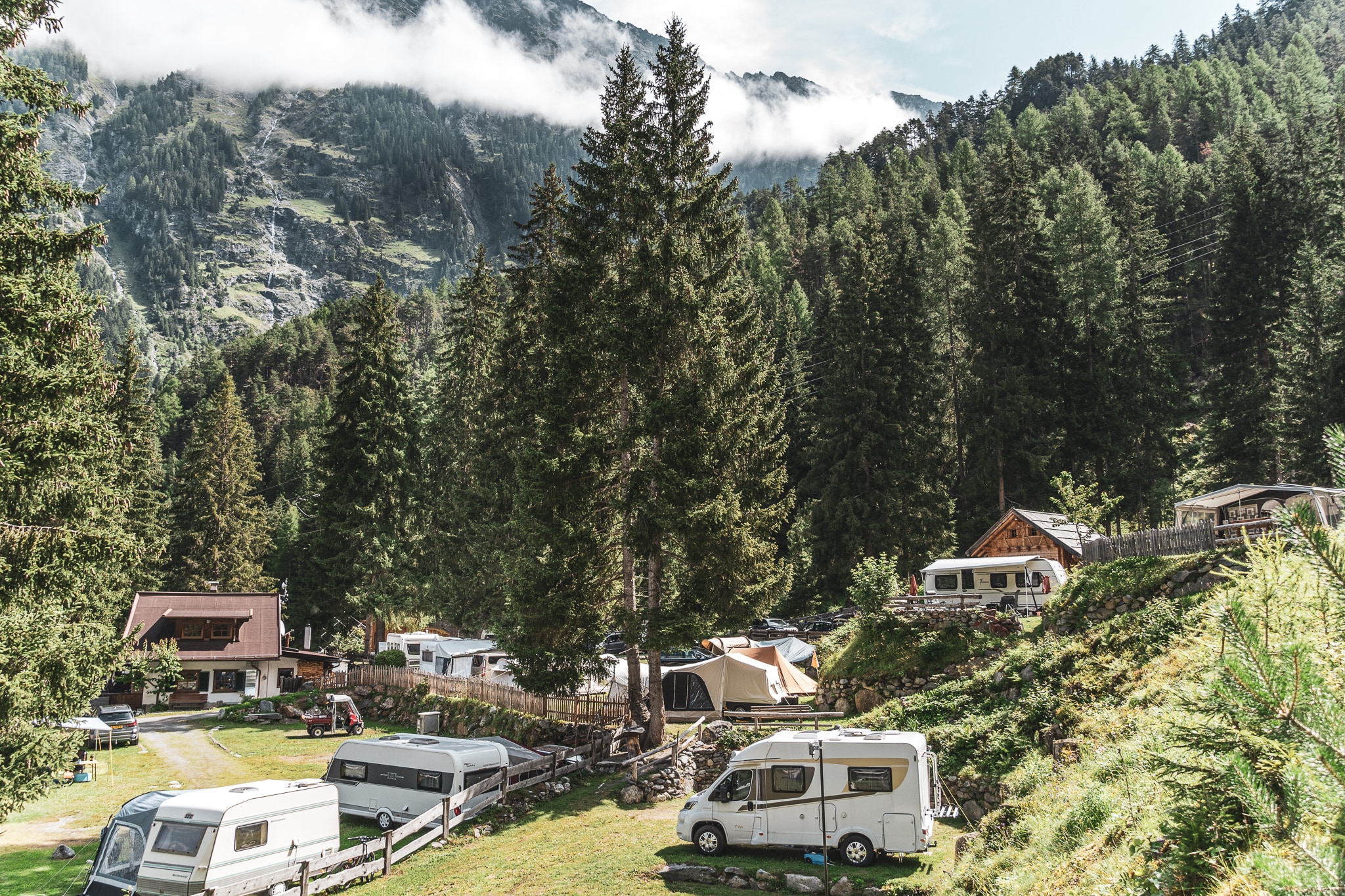 Vakantie naar Naturcamping Kuprian   Ötztal in Tirol in Oostenrijk