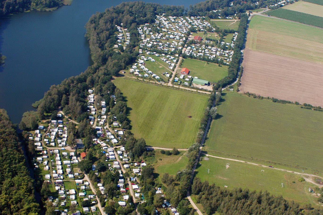 Vakantie naar Naturcamping Salemer See in Sleeswijk Holstein in Duitsland