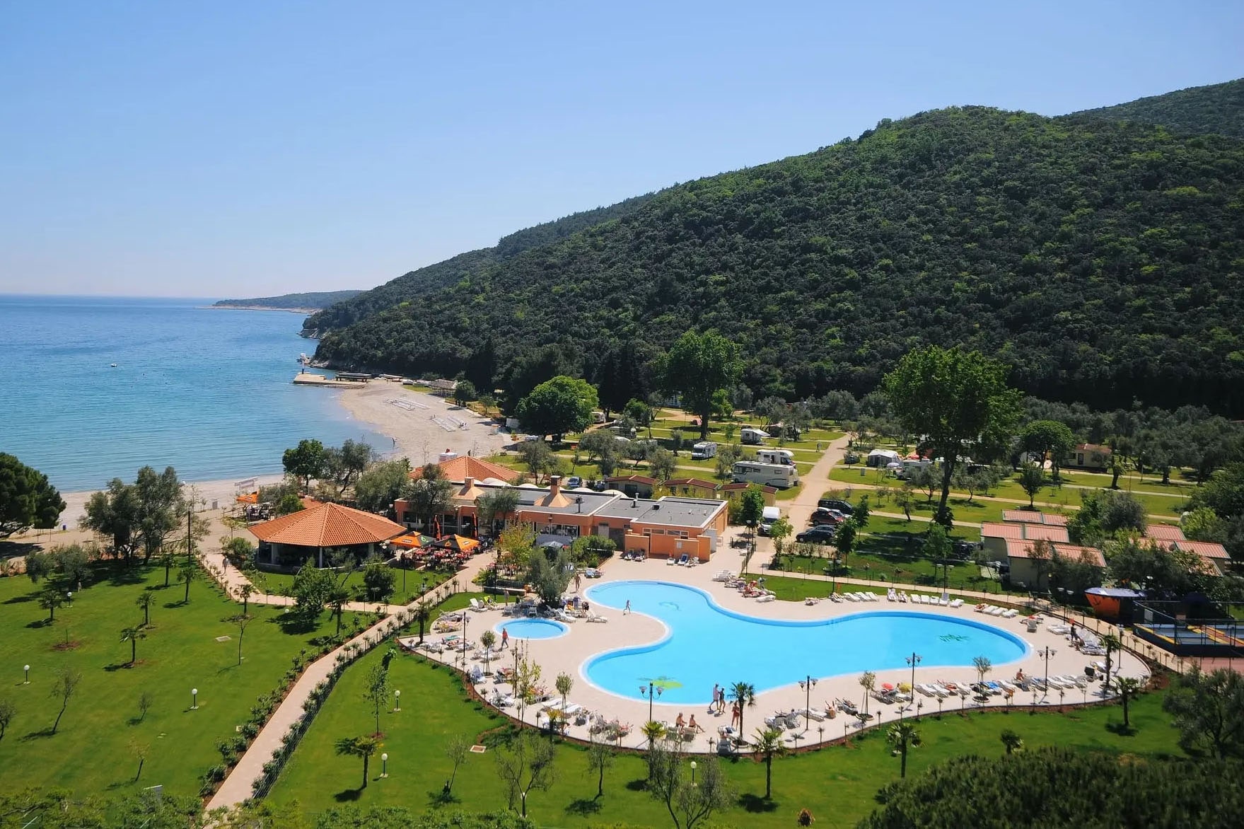 Vakantie naar Oliva Camp & Residence in Rabac in Kroatië