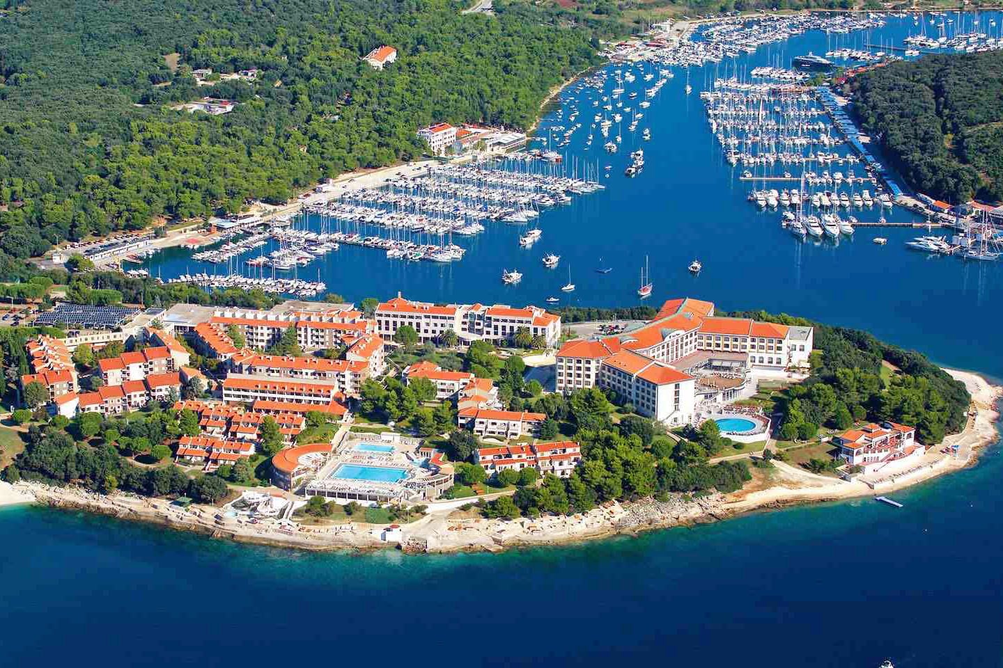 Vakantie naar Park Plaza Verudela in Pula in Kroatië