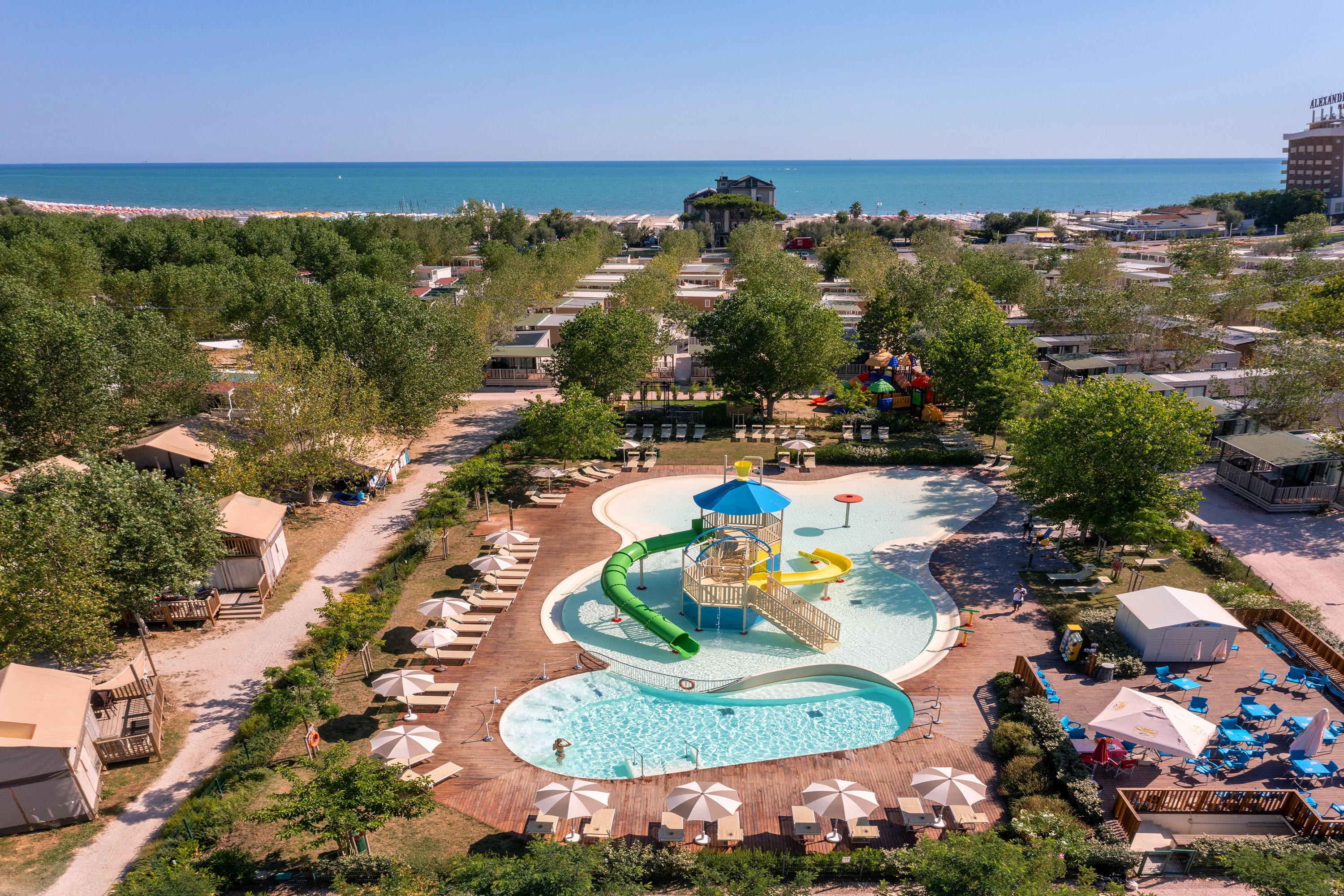 Vakantie naar Romagna Family Village in Riccione in Italië