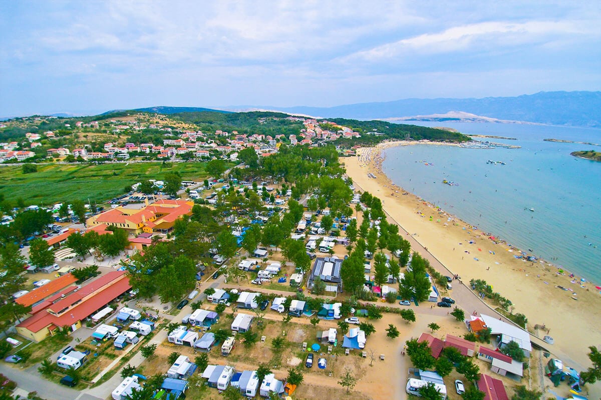 Vakantie naar San Marino Camping Resort in Lopar in Kroatië