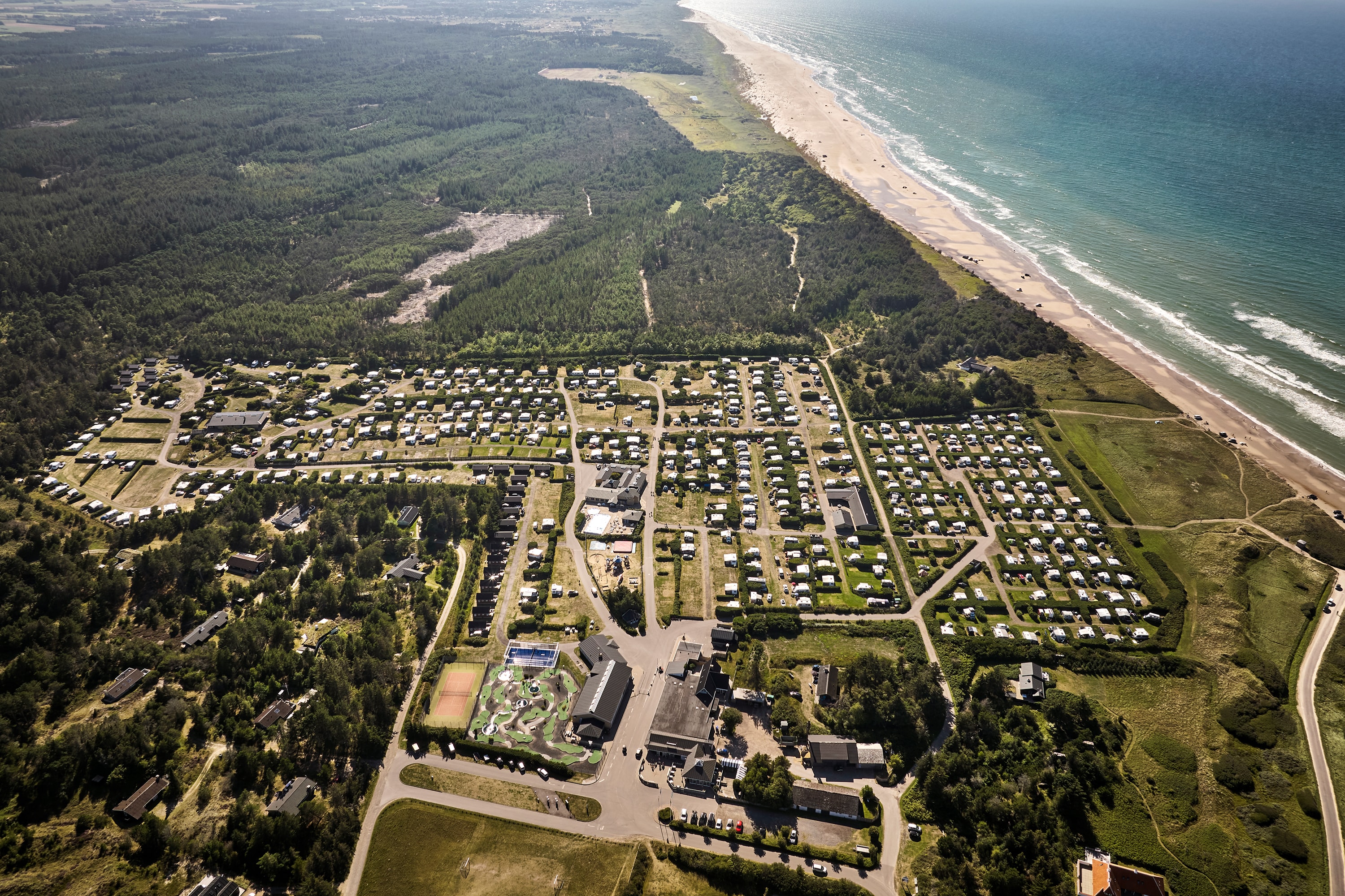 Vakantie naar Skiveren Camping in Noord Jutland in Denemarken