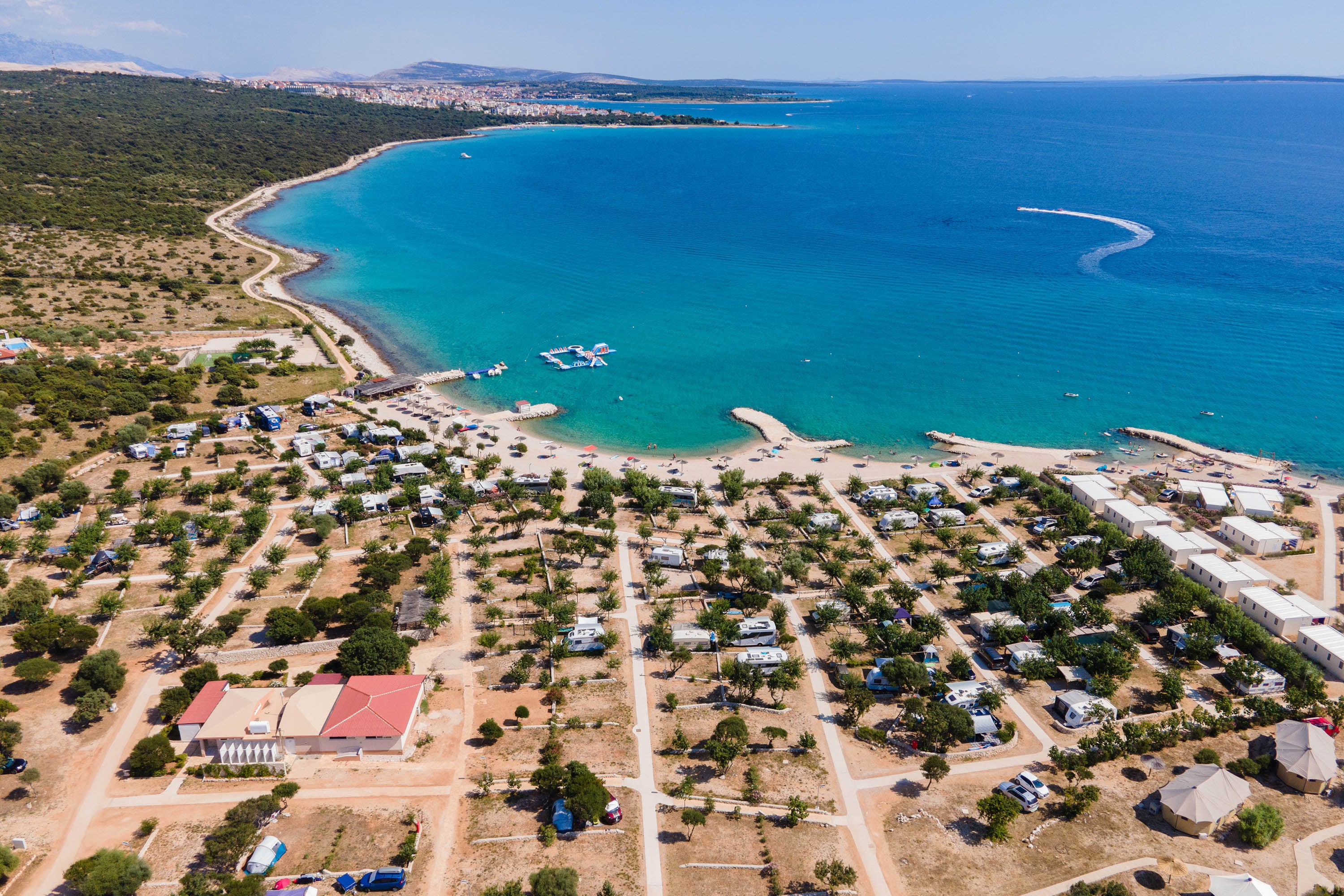 Vakantie naar Terra Park Phalaris in Novalja in Kroatië