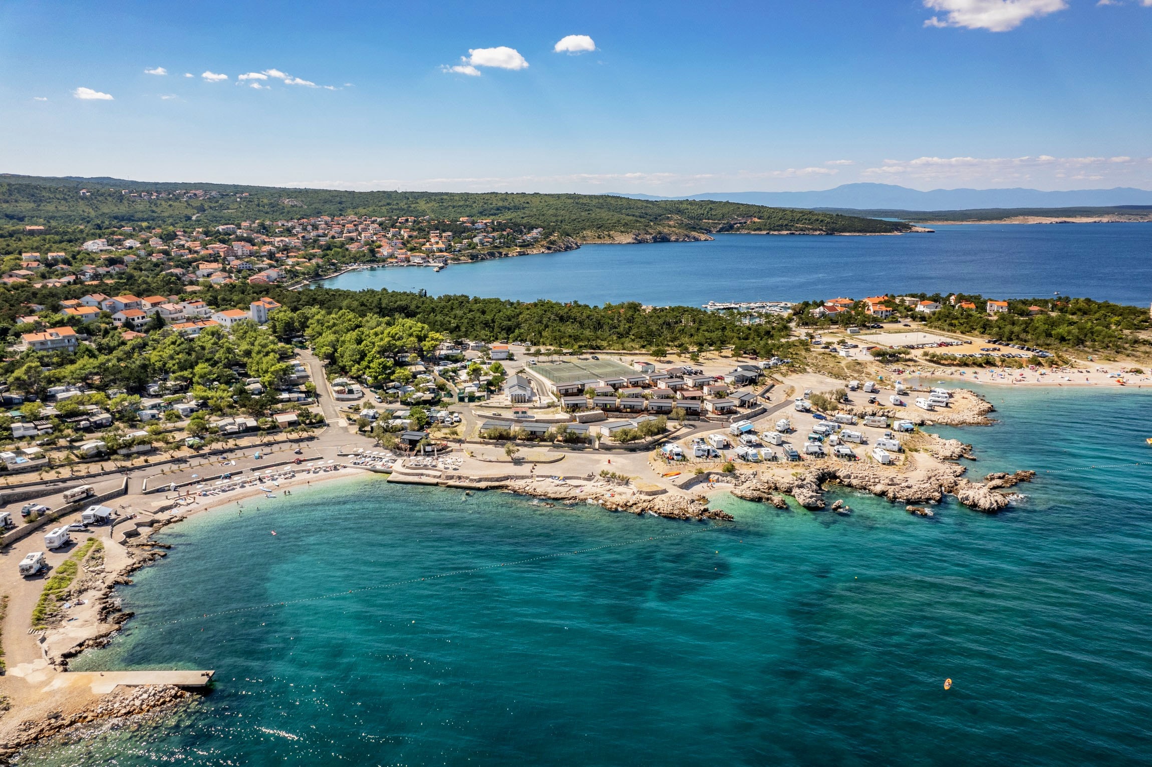 Vakantie naar Autocamp Tiha Silo in Šilo in Kroatië