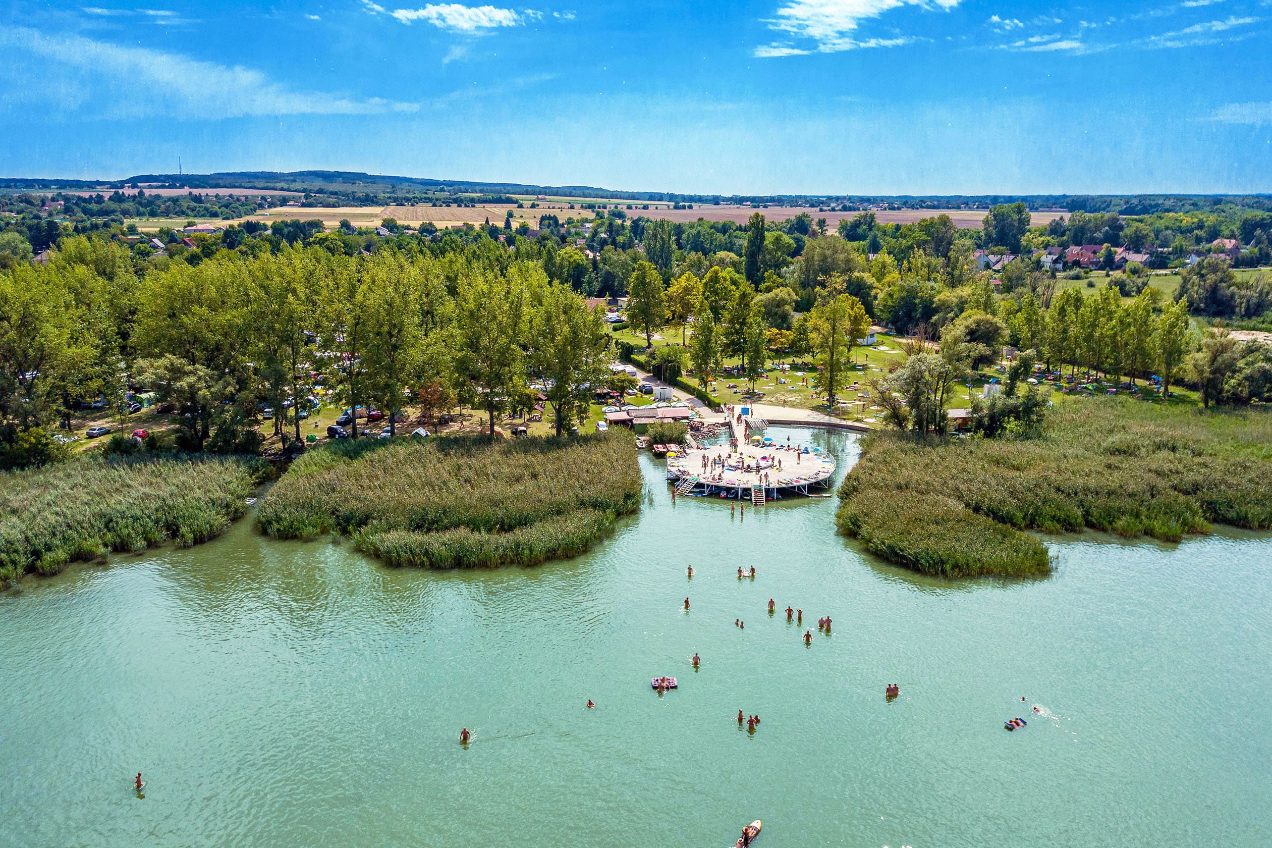 Vakantie naar Balatontourist Camping Naturist Berény in Somogy in Hongarije