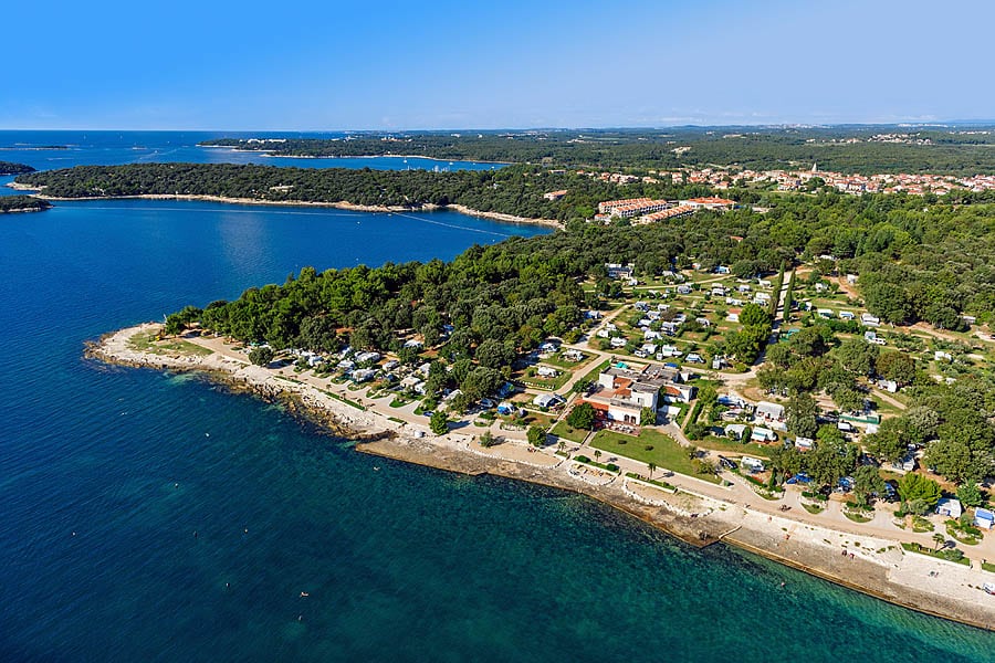 Vakantie naar Camping Valkanela in Istrië in Kroatië