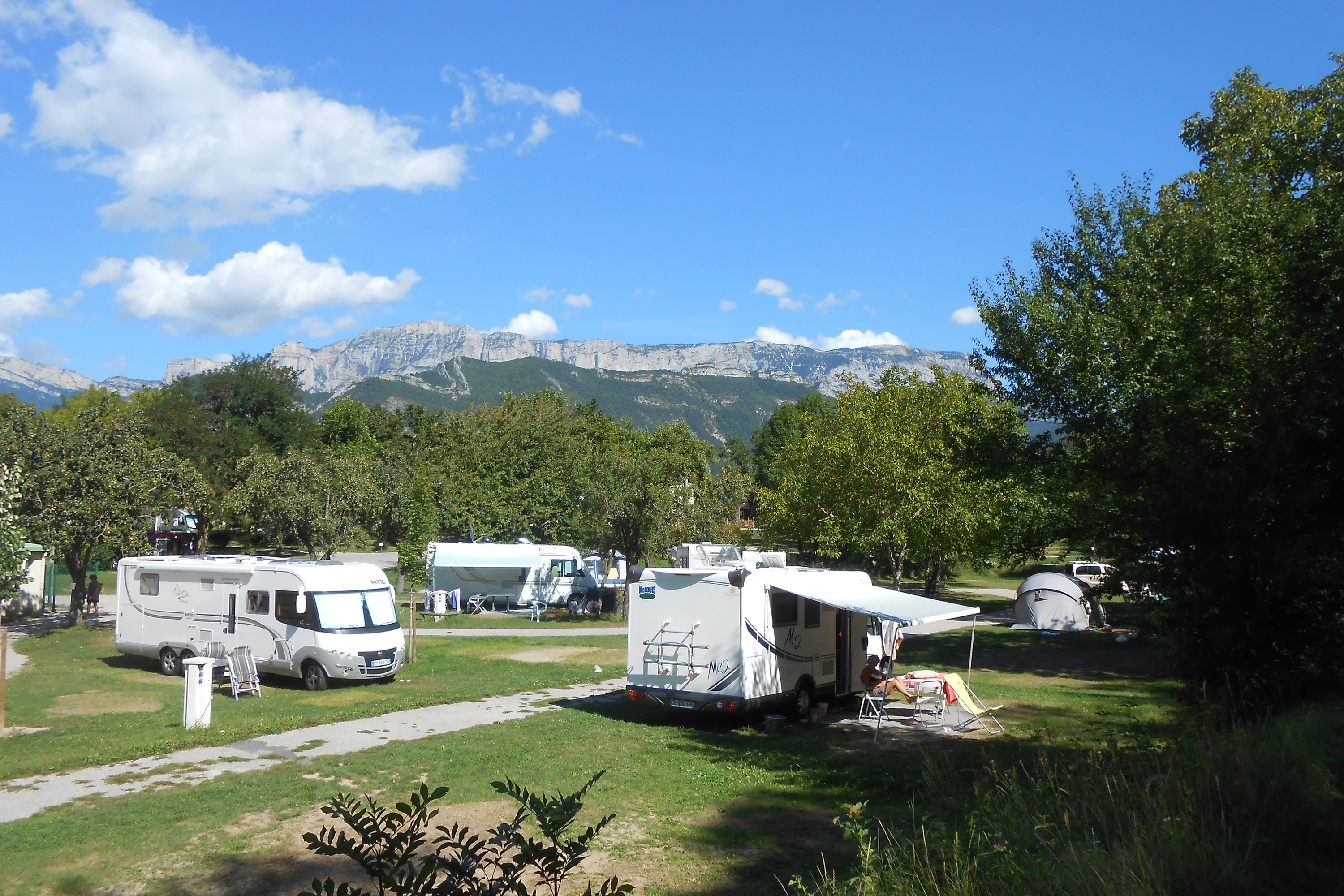 Vakantie naar VVF Camping Le Justin in Drôme in Frankrijk